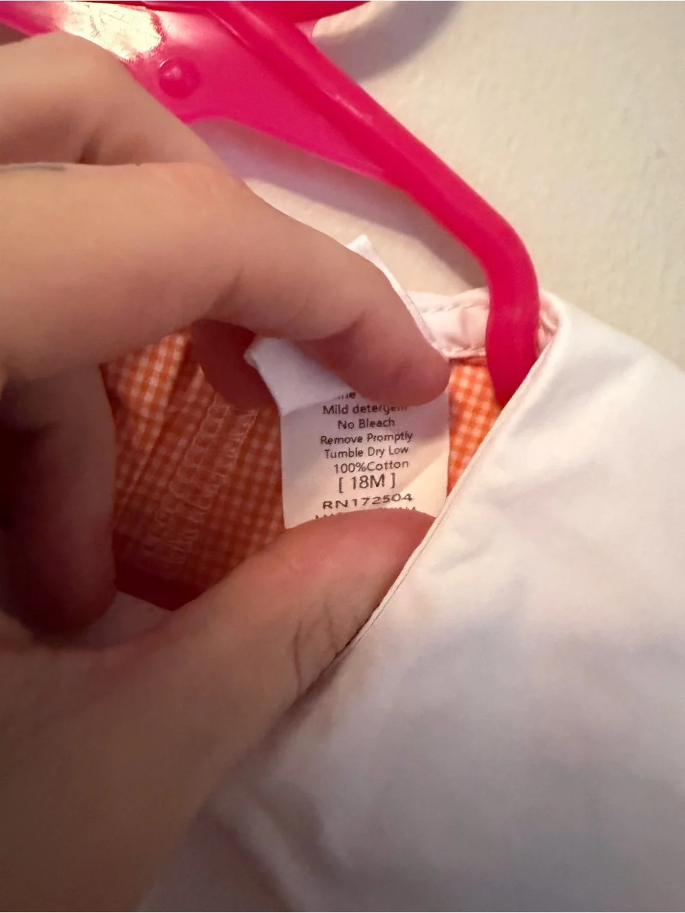 Stitchy Fish Orange Pumpkin Dress